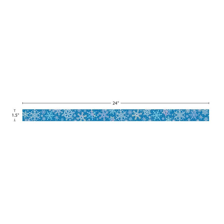 Snowflakes Magnetic Border - Tools 4 Teaching