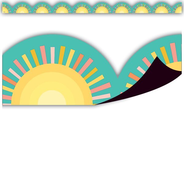 Sunshine Cheer Magnetic Border - Tools 4 Teaching