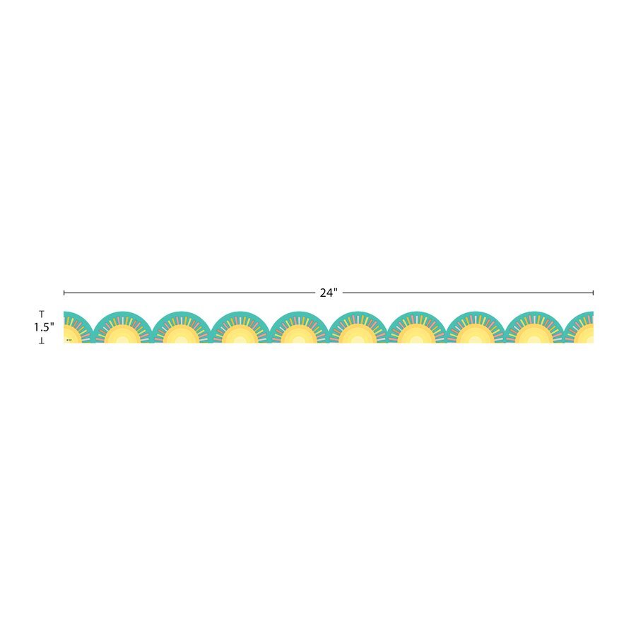 Sunshine Cheer Magnetic Border - Tools 4 Teaching