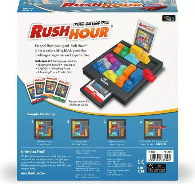Rush Hour Game - Tools 4 Teaching