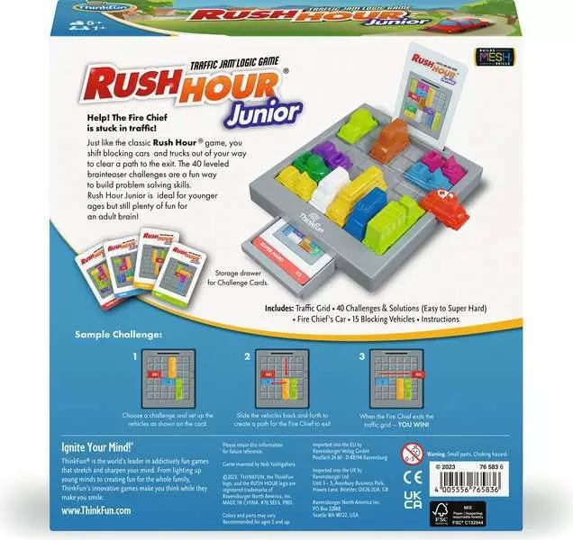 Rush Hour Jr. Game - Tools 4 Teaching