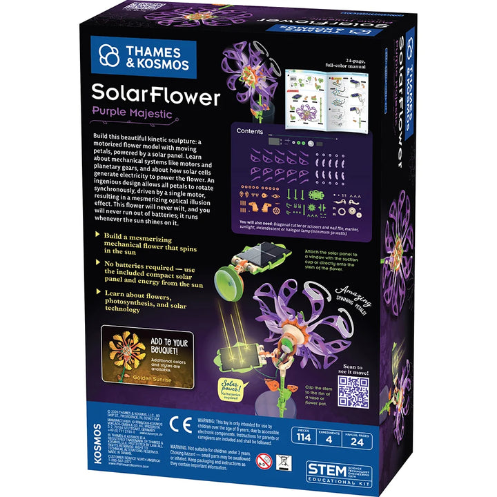 Solar Flower: Purple Majestic
