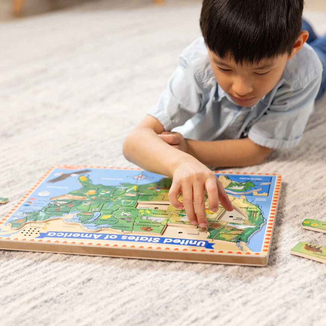 USA Map Sound Puzzle - Tools 4 Teaching