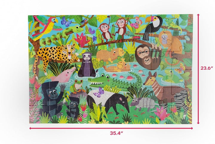 Rainforest Floor Puzzle - Tools 4 Teaching