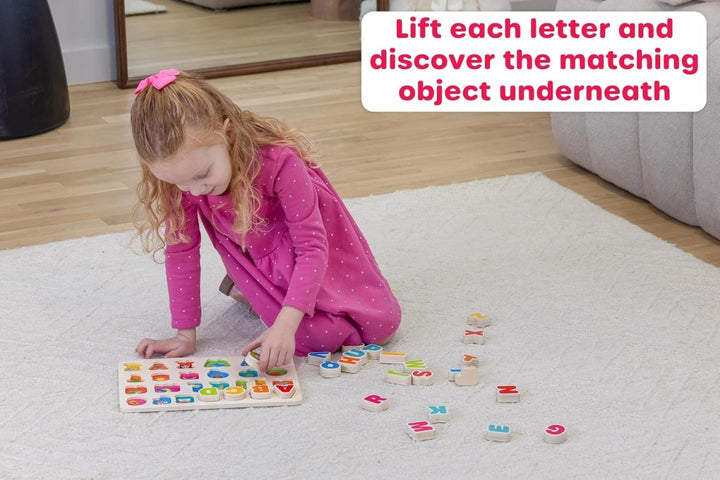 Wooden Alphabet Puzzle - Tools 4 Teaching