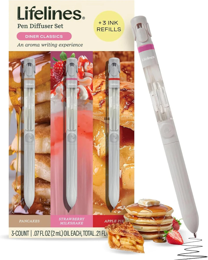 Lifelines® - Yummy Pens Gift Set - Diner - Tools 4 Teaching