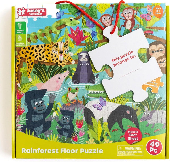 Rainforest Floor Puzzle - Tools 4 Teaching