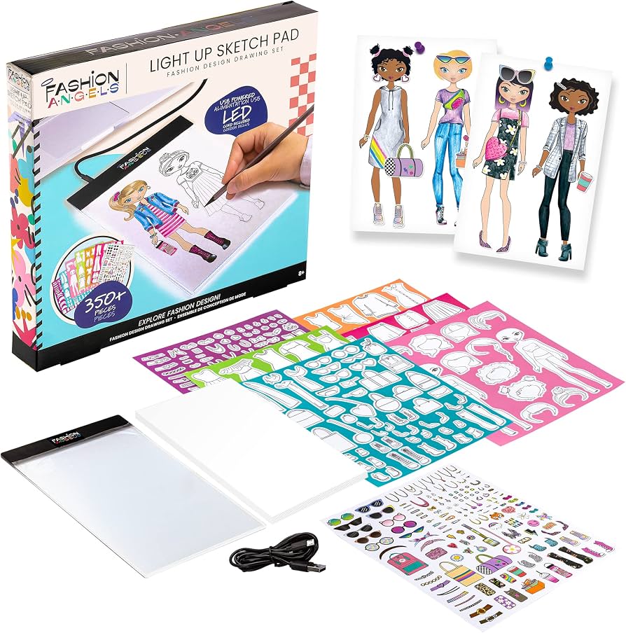 Fashion Design Light Pad Sketch Set