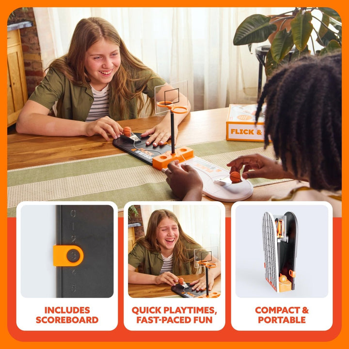 Flick &amp; Swish- Basketball Hook &amp; Ring Game - Tools 4 Teaching
