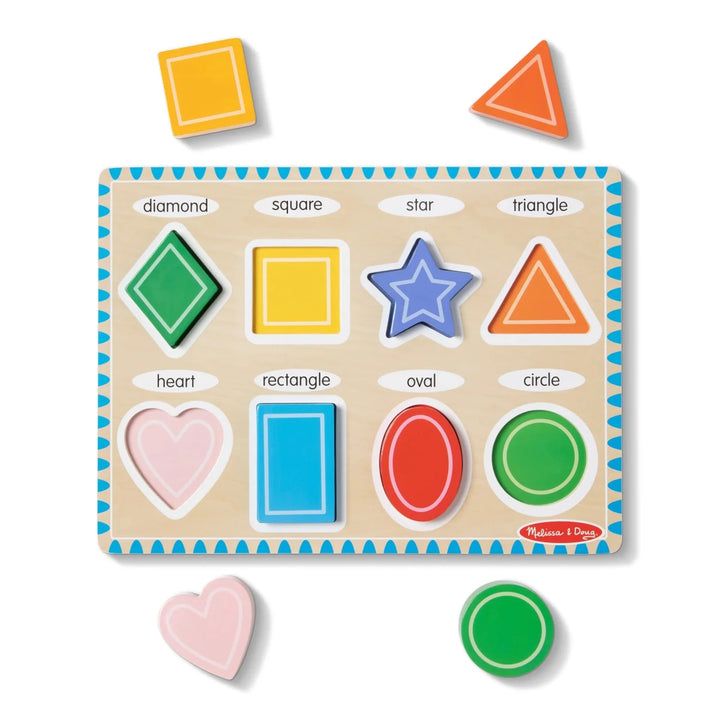 Shapes Chunky Puzzle - Tools 4 Teaching