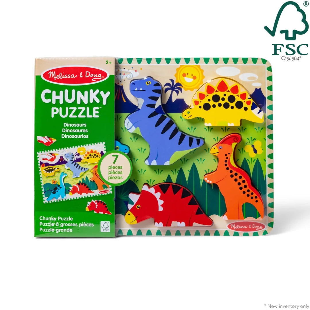 Dinosaurs Chunky Puzzle - Tools 4 Teaching
