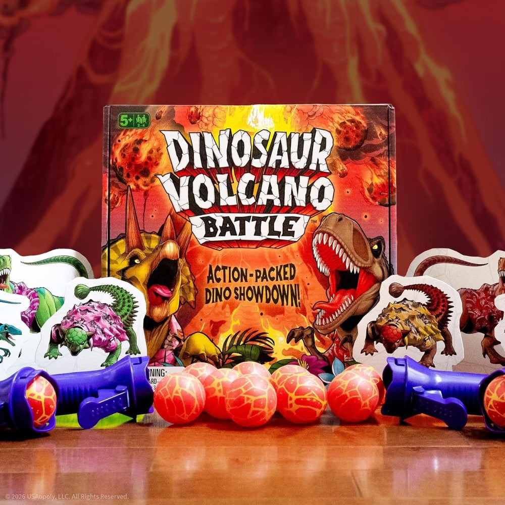 Dinosaur Volcano Battle - Tools 4 Teaching