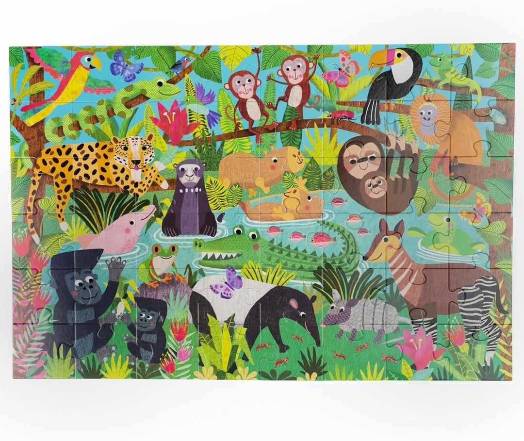 Rainforest Floor Puzzle - Tools 4 Teaching