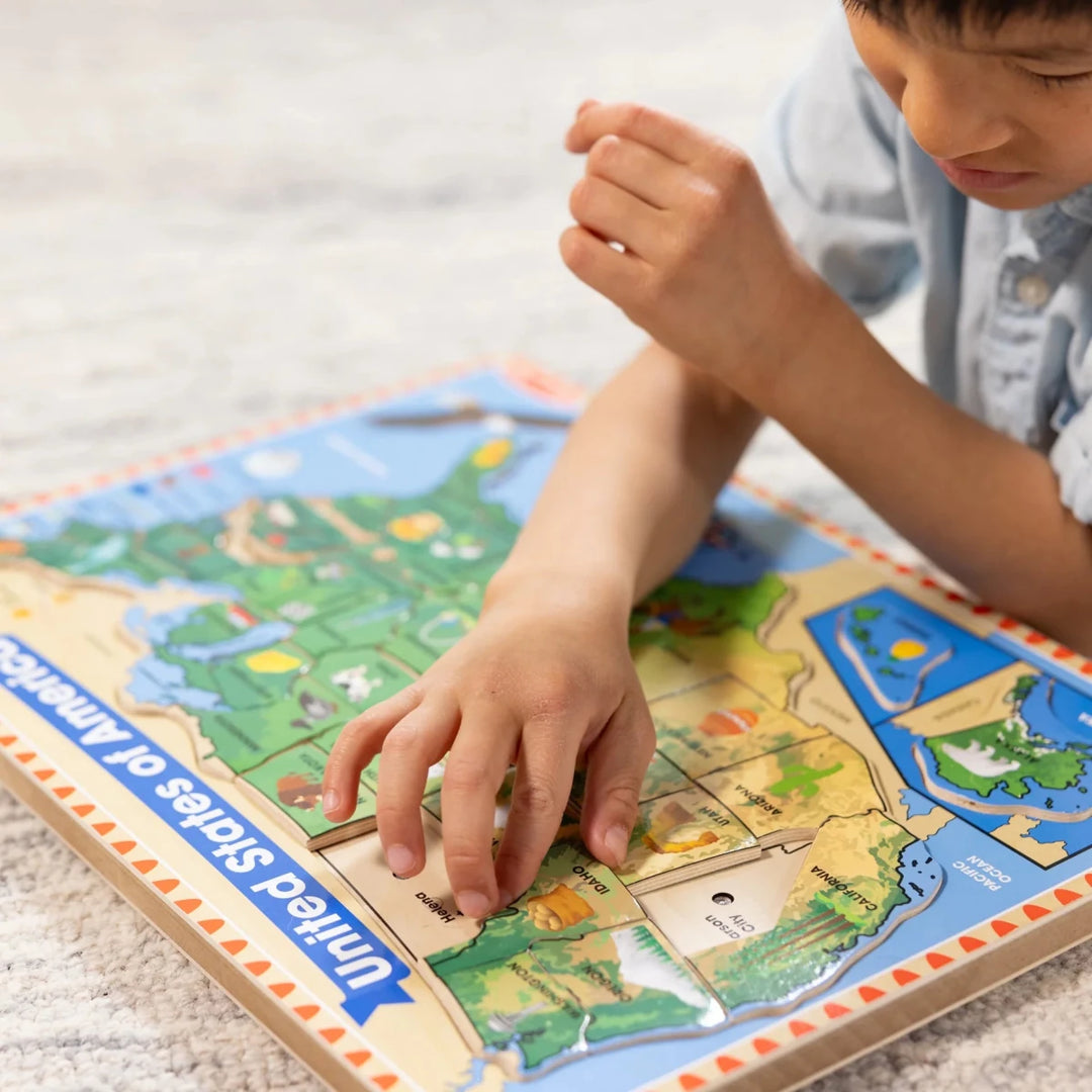 USA Map Sound Puzzle - Tools 4 Teaching