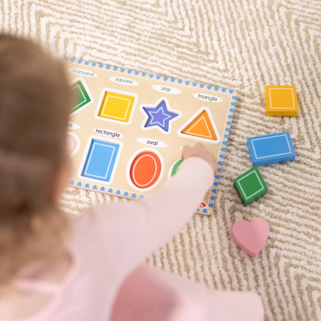 Shapes Chunky Puzzle - Tools 4 Teaching