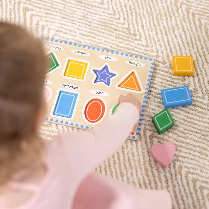 Shapes Chunky Puzzle - Tools 4 Teaching