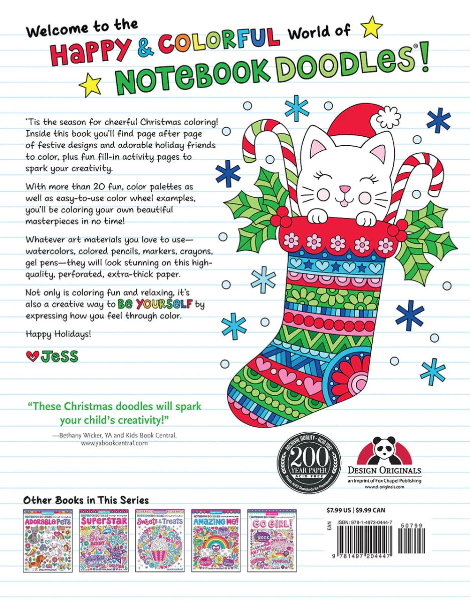 Notebook Doodles Christmas - Tools 4 Teaching