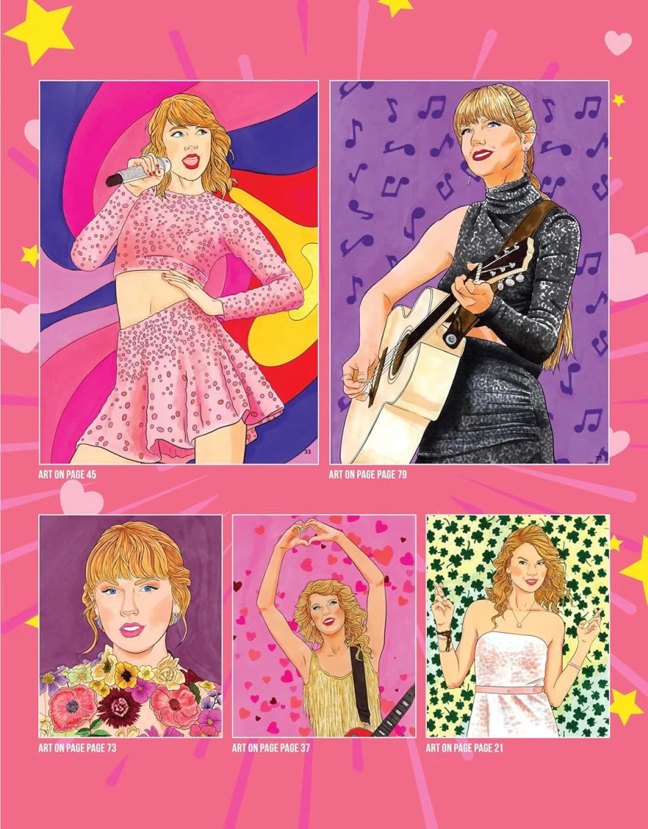 Super Fantastic Taylor Swift Coloring and Activity Book - Tools 4 Teaching