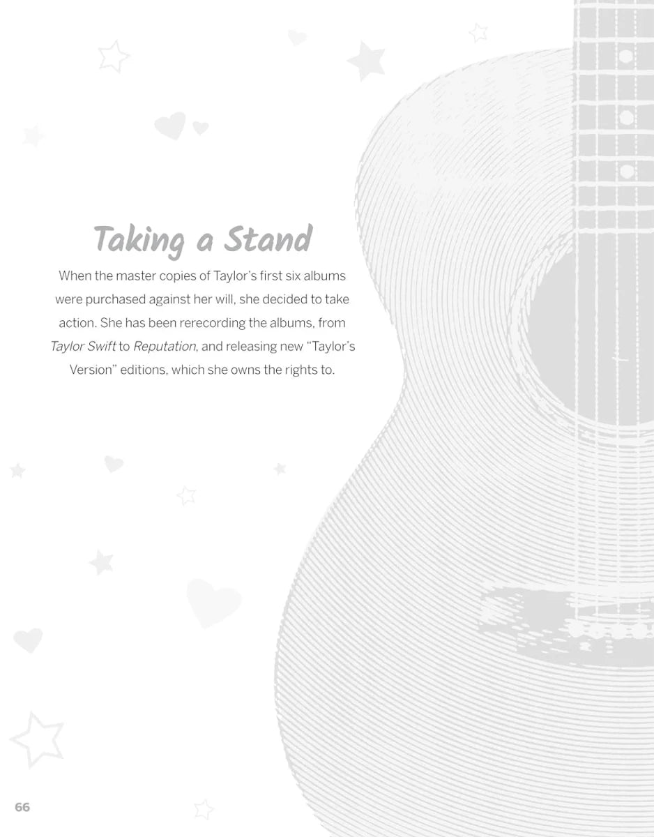 Super Fantastic Taylor Swift Coloring and Activity Book - Tools 4 Teaching