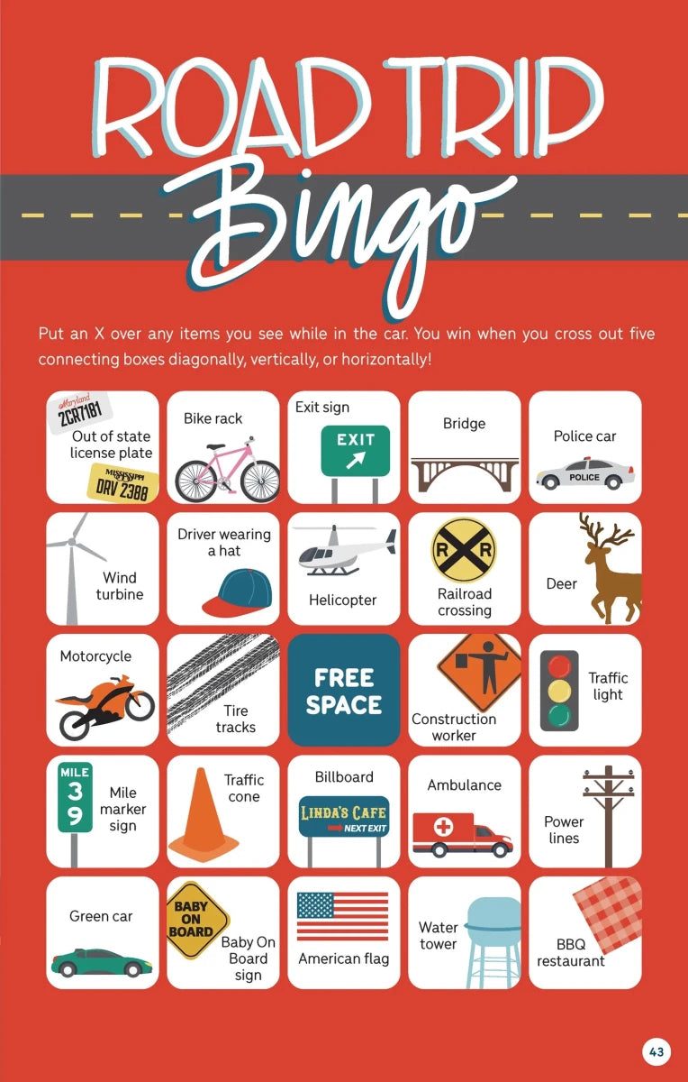 Road Trip Activities and Travel Journal for Kids - Tools 4 Teaching