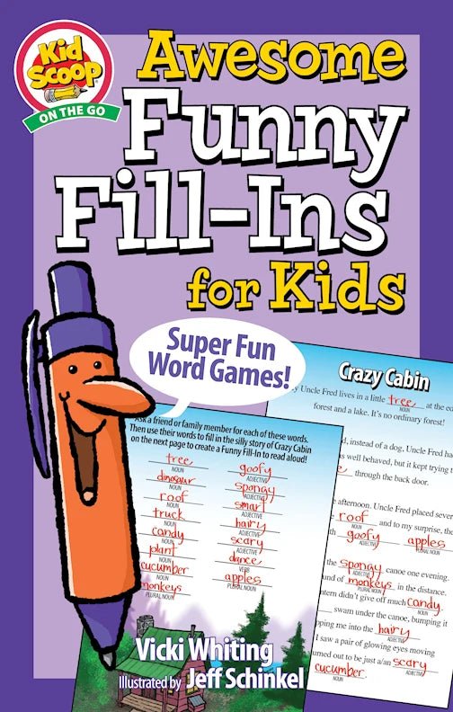 Awesome Funny Fill - Ins for Kids - Tools 4 Teaching