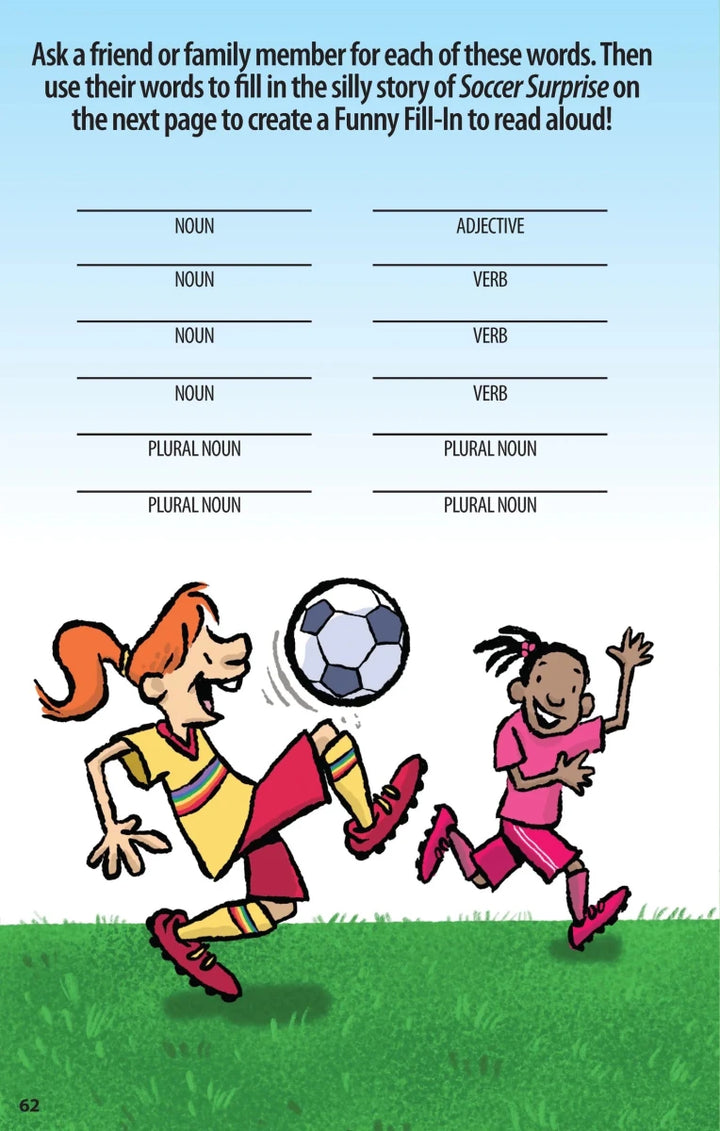 Sports Funny Fill - Ins for Kids - Tools 4 Teaching