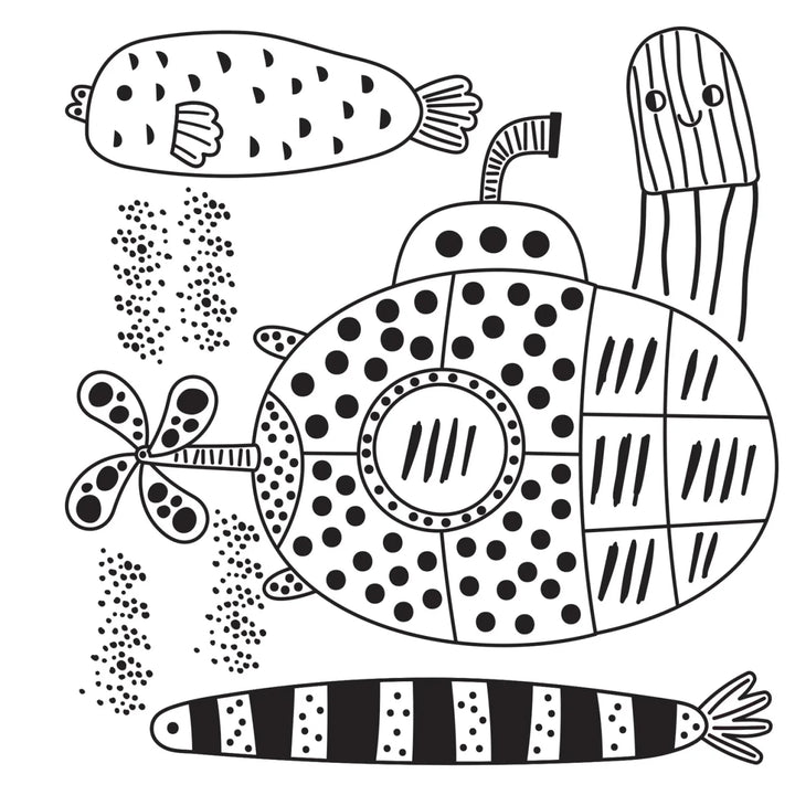 Easy and Fun Paint Magic with Water Oceans - Tools 4 Teaching