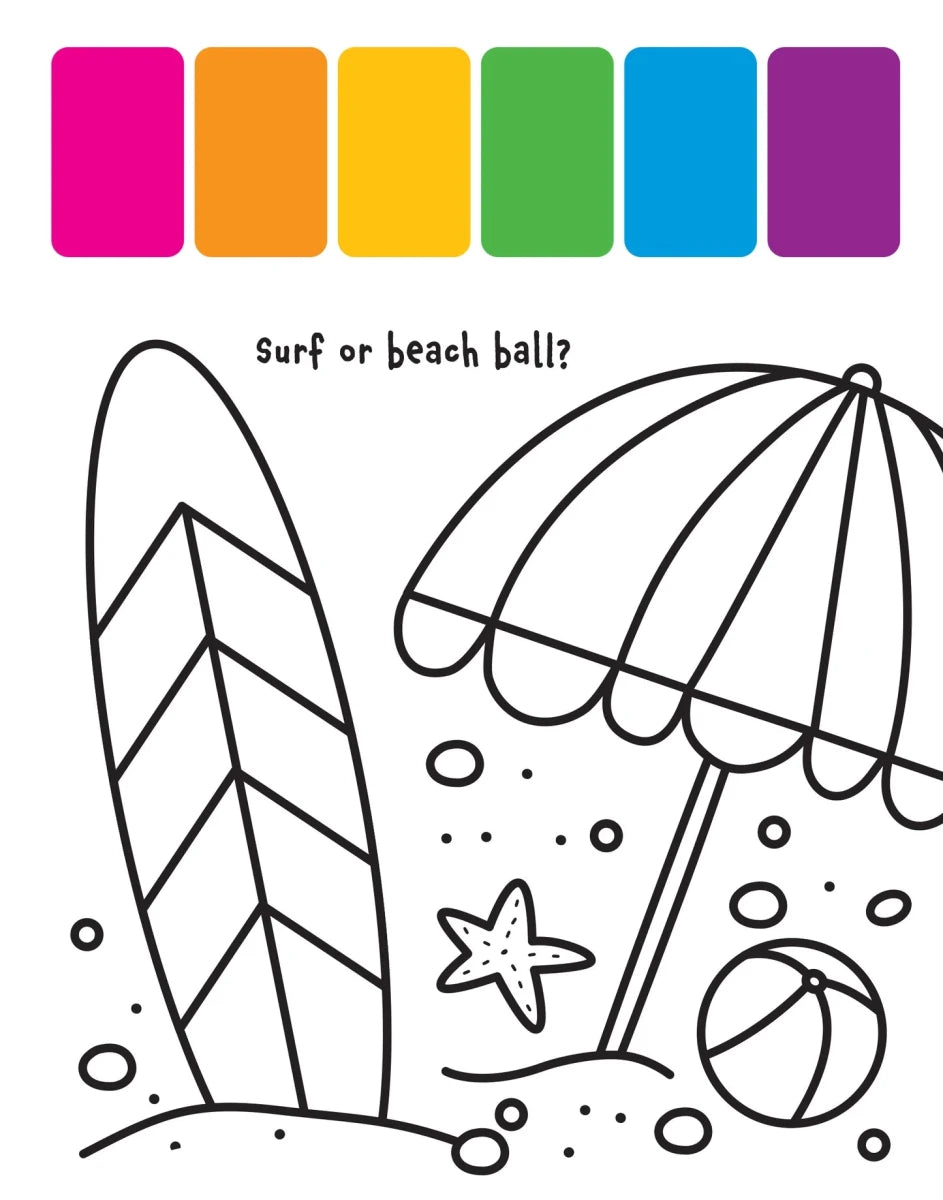 My First Painting Book At The Beach - Tools 4 Teaching