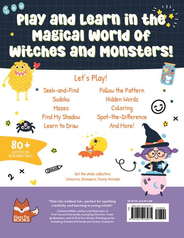 Witches and Monsters Activity Book - Tools 4 Teaching