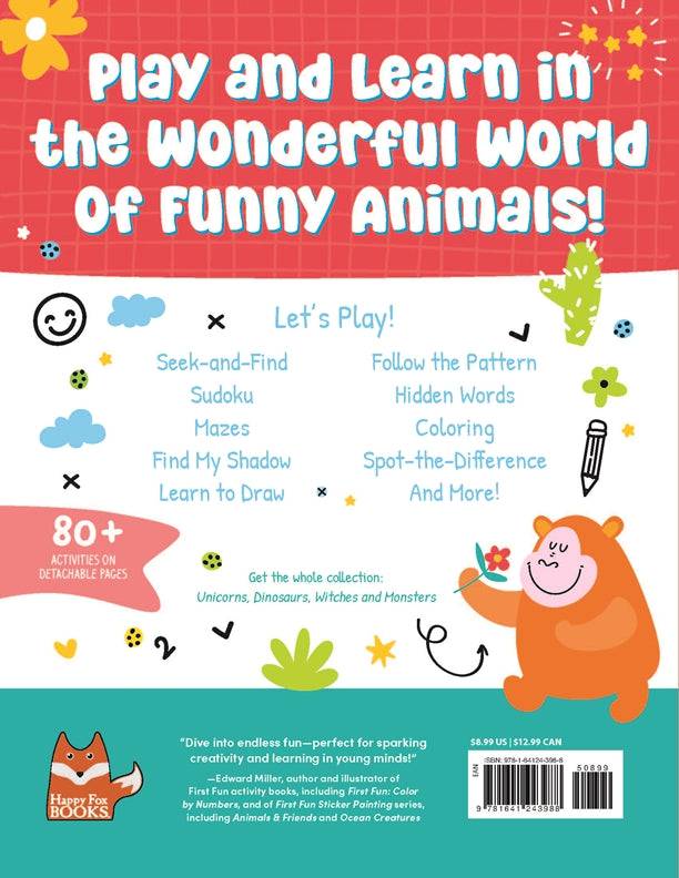Funny Animals Activity Book - Tools 4 Teaching