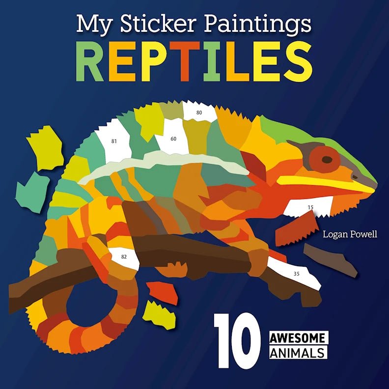 My Sticker Paintings - Reptiles - Tools 4 Teaching