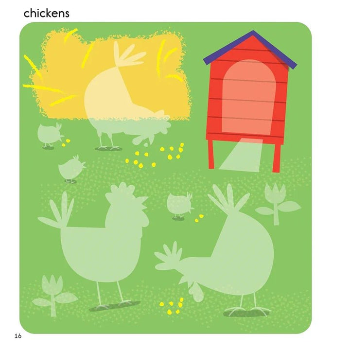 First Fun Sticker Painting Farm Animals - Tools 4 Teaching