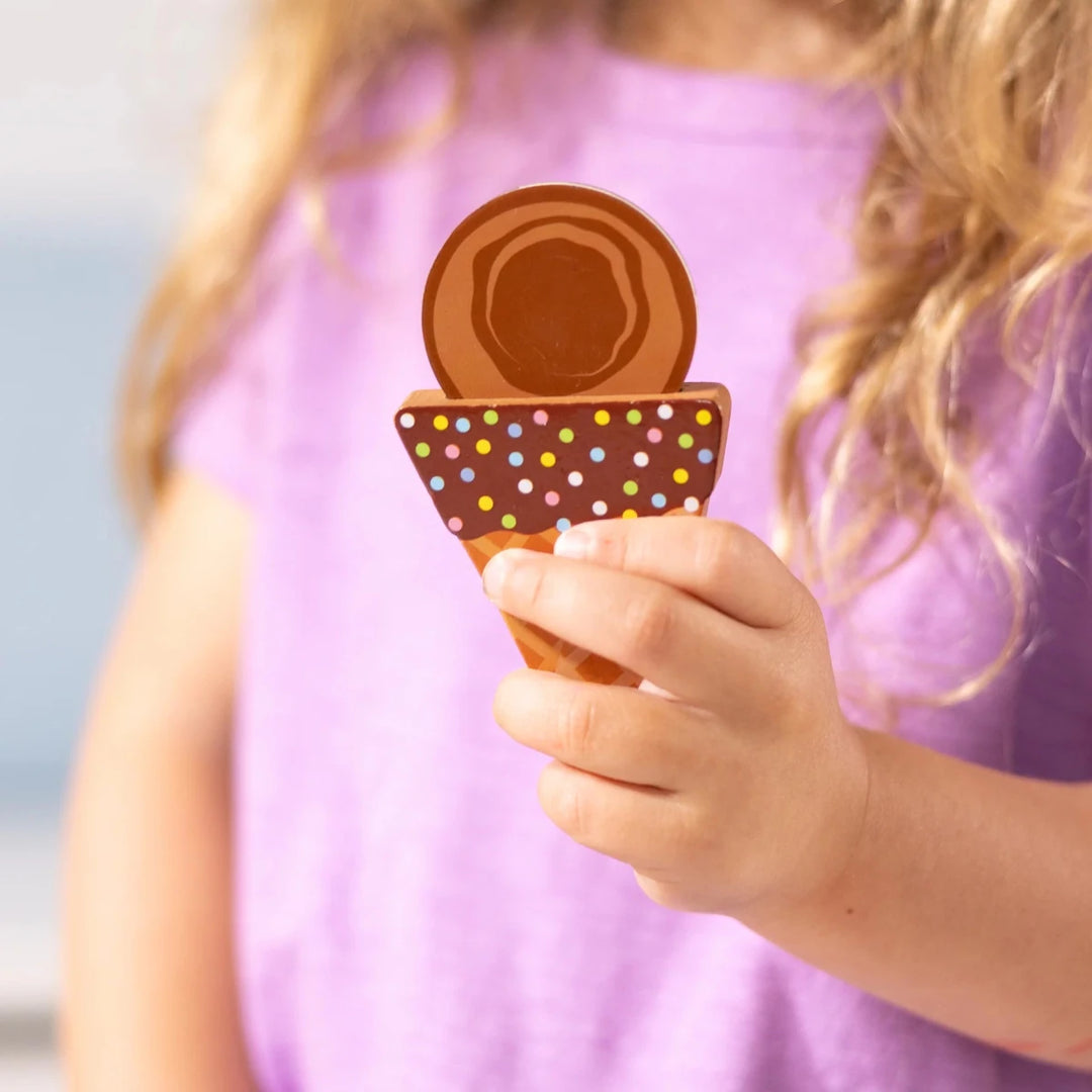 Wooden Magnetic Ice Cream Puzzle - Tools 4 Teaching