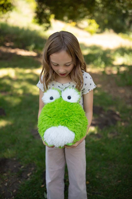 Fluffees Frog 10"H Plush - Tools 4 Teaching