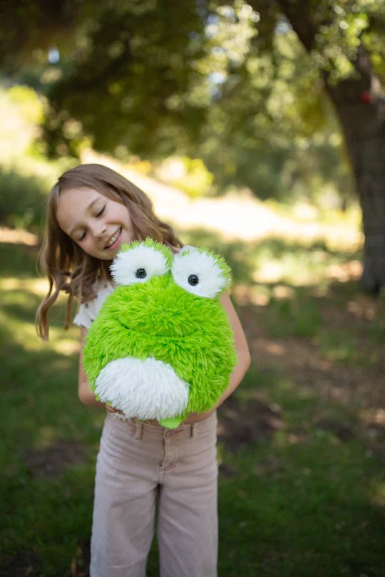 Fluffees Frog 10"H Plush - Tools 4 Teaching