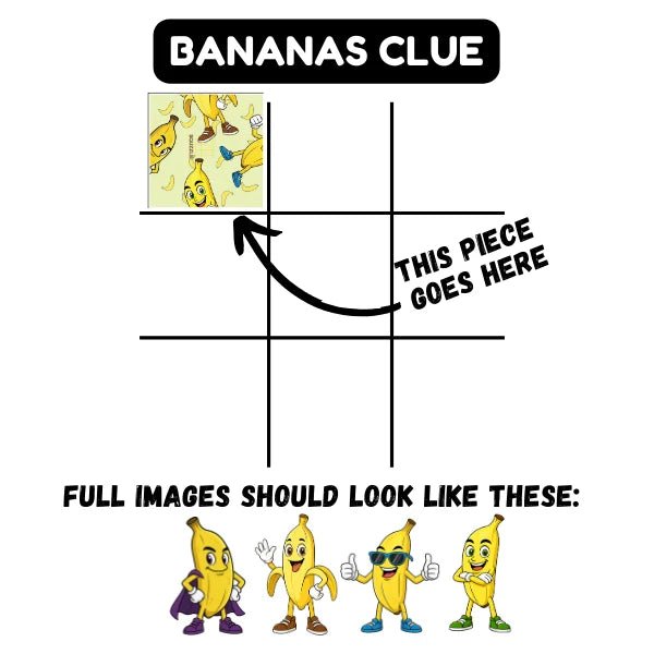 Bananas Squzzle - Tools 4 Teaching