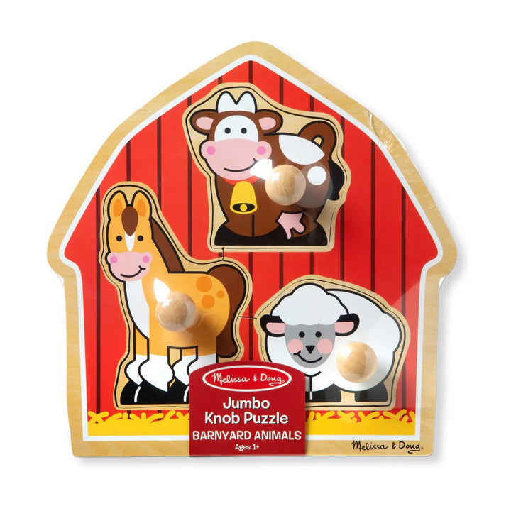 Jumbo Knob Barnyard Animals - Tools 4 Teaching