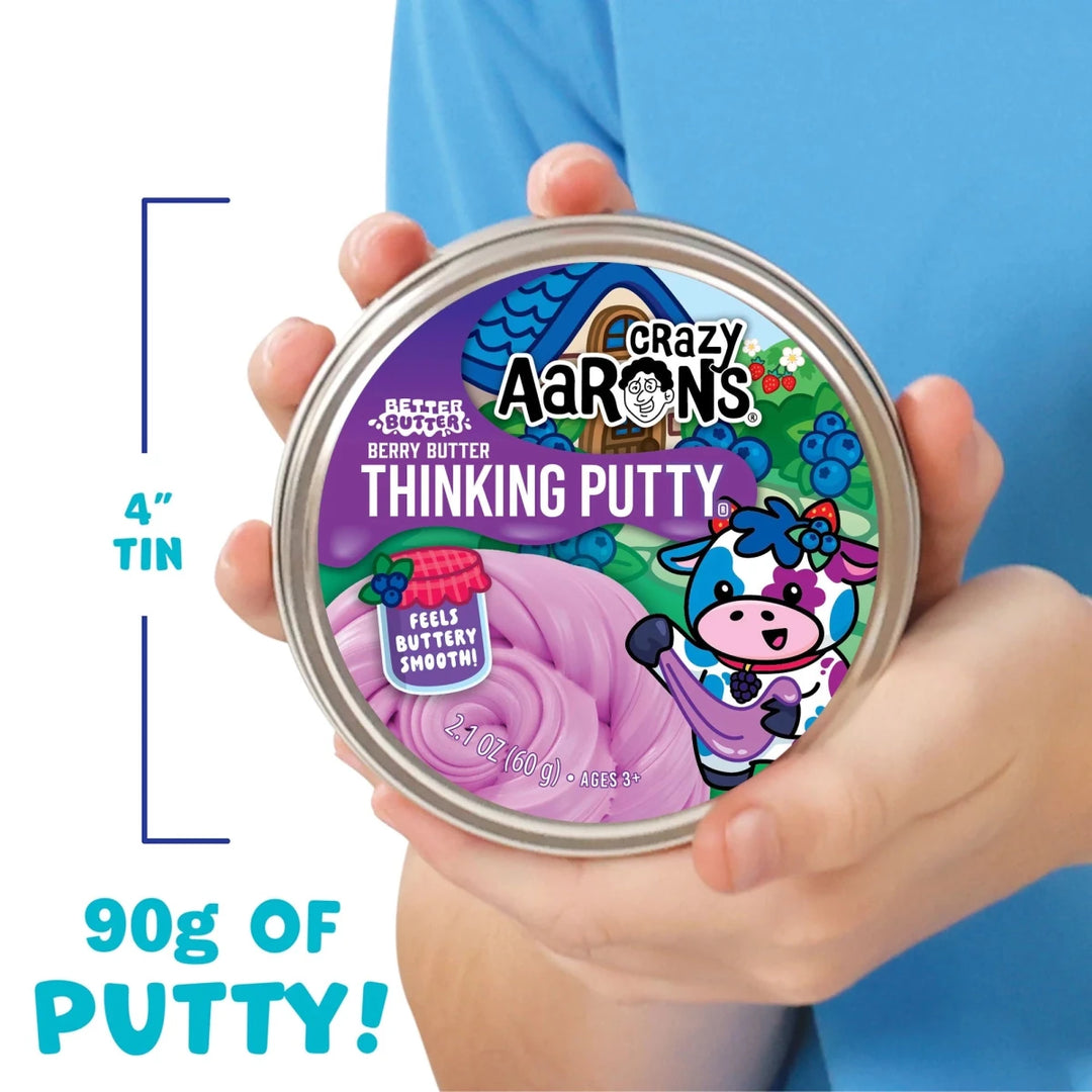Crazy Aarons® Better Butter Berry Butter Thinking Putty® - Tools 4 Teaching