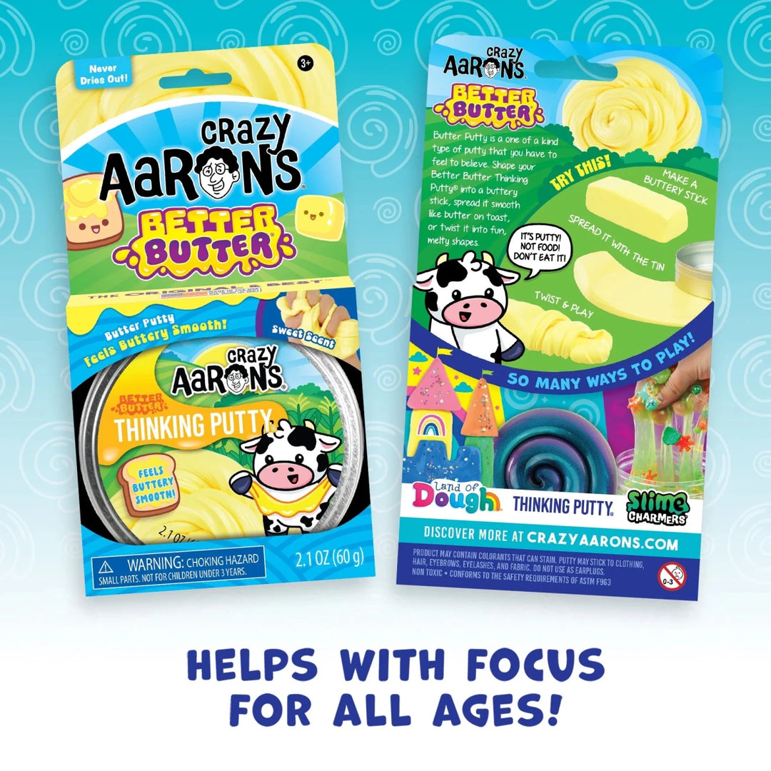 Crazy Aarons® Better Butter Thinking Putty® - Tools 4 Teaching