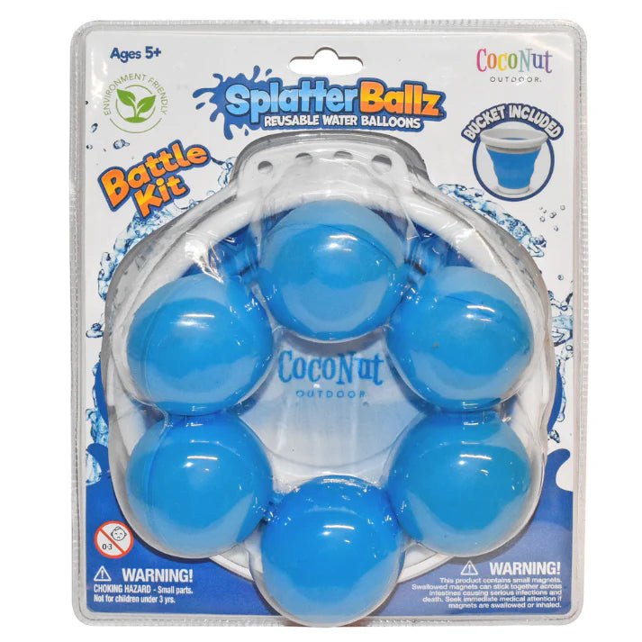 Splatter Ballz Reusable Water Balloon Battle Kit - Tools 4 Teaching