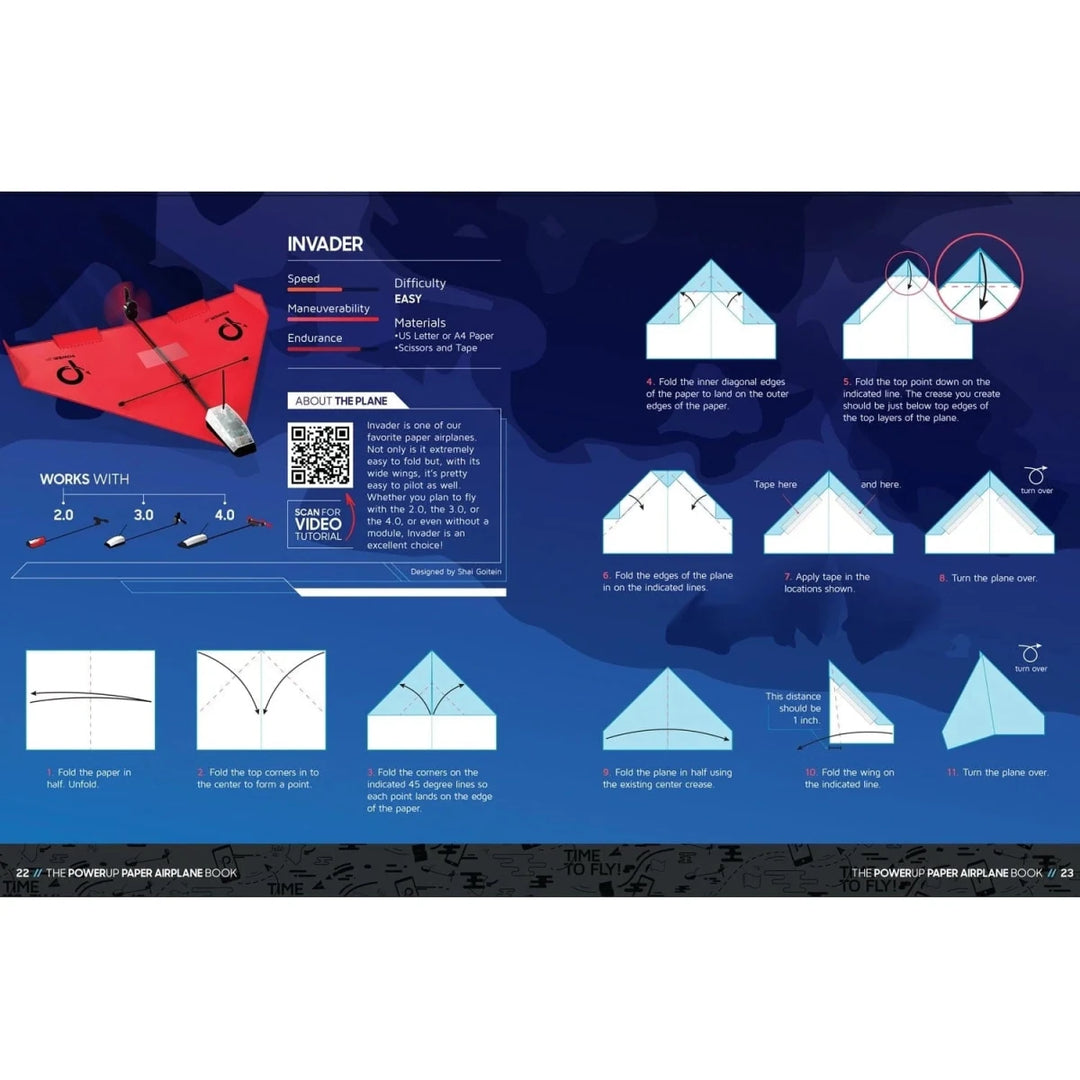 The PowerUp Paper Airplane Book - Tools 4 Teaching