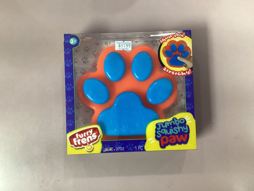 Jumbo Squishy Paw - Tools 4 Teaching