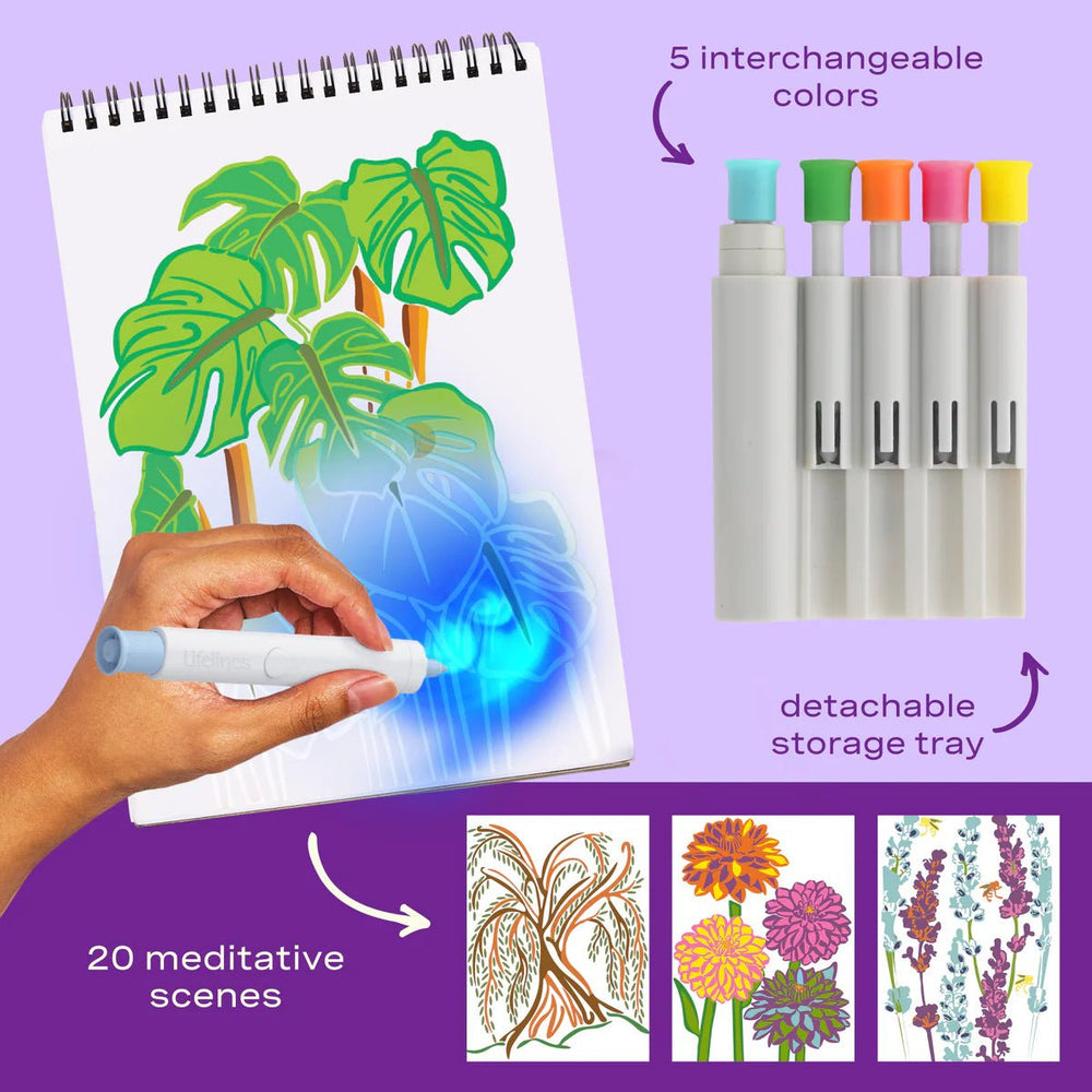 Lifelines® FlowArt® - UV Art - Foliage and Flowers - Tools 4 Teaching