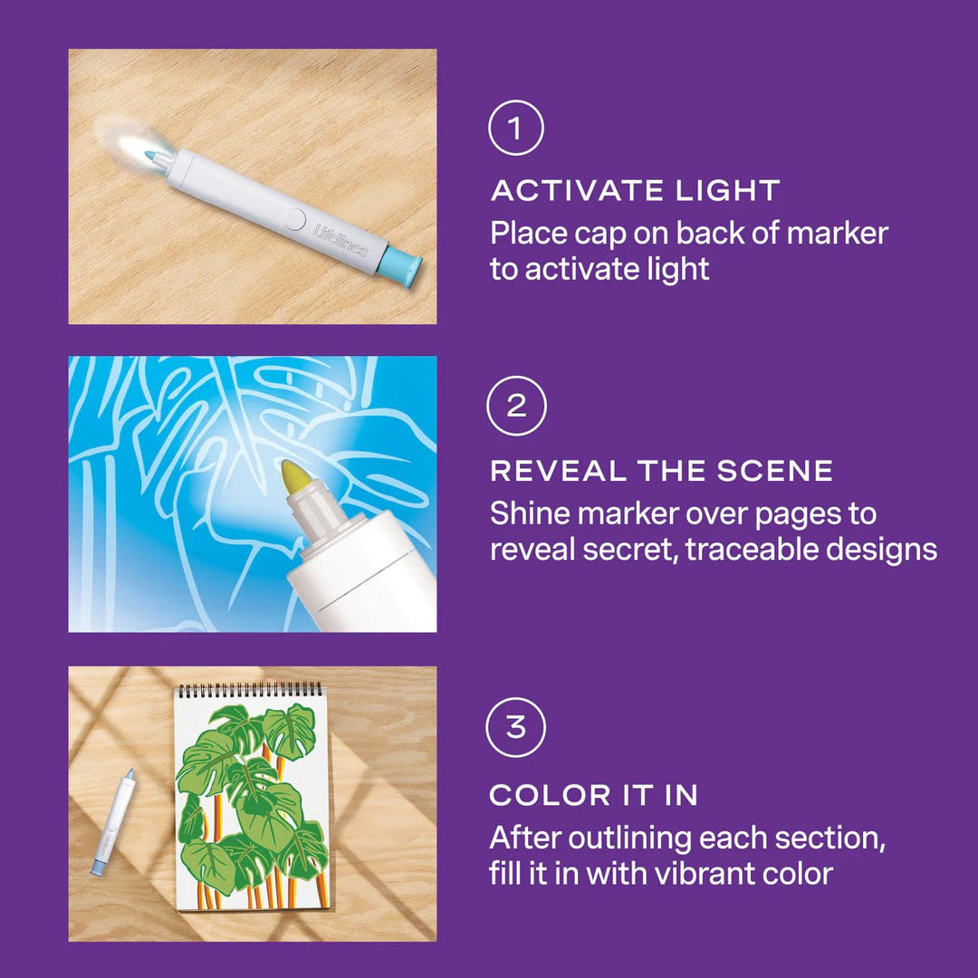 Lifelines® FlowArt® - UV Art - Foliage and Flowers - Tools 4 Teaching