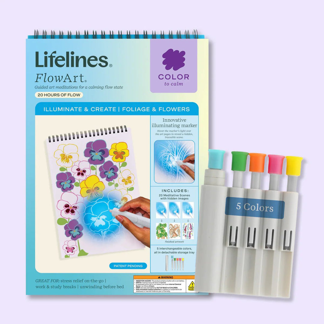 Lifelines® FlowArt® - UV Art - Foliage and Flowers - Tools 4 Teaching