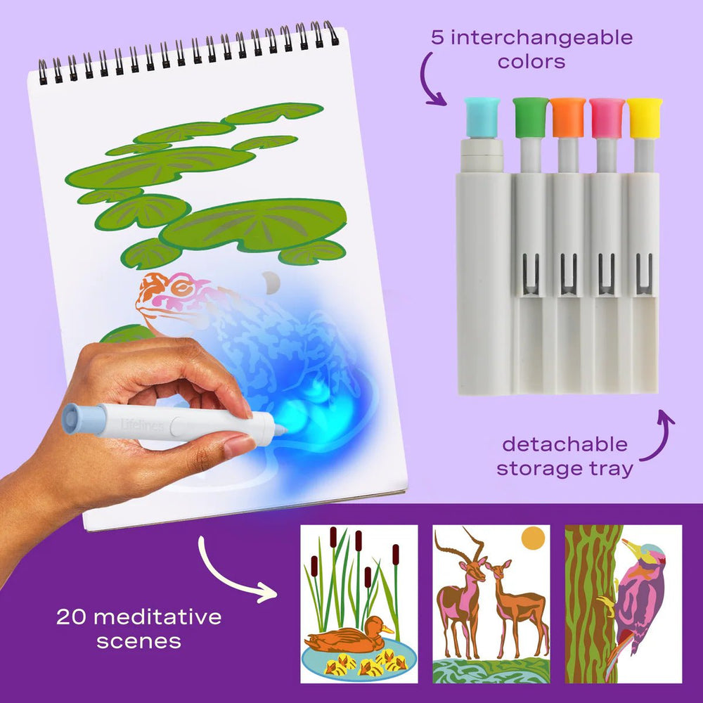 Lifelines® FlowArt® - UV Art - Wildlife - Tools 4 Teaching
