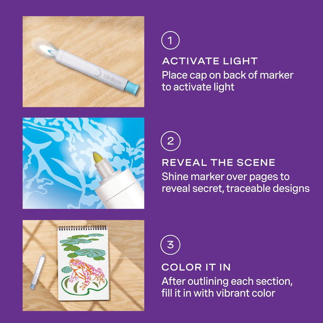 Lifelines® FlowArt® - UV Art - Wildlife - Tools 4 Teaching