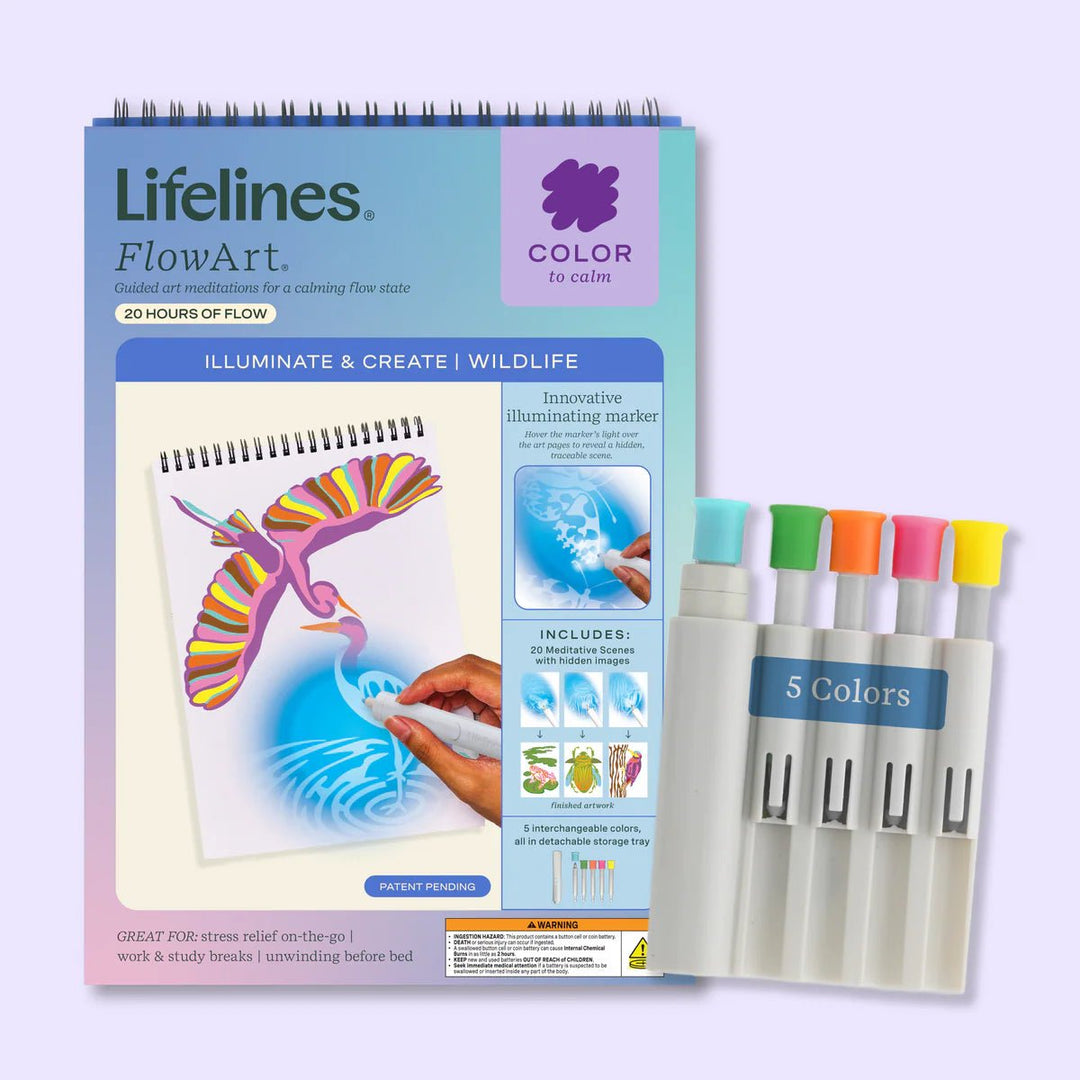 Lifelines® FlowArt® - UV Art - Wildlife - Tools 4 Teaching