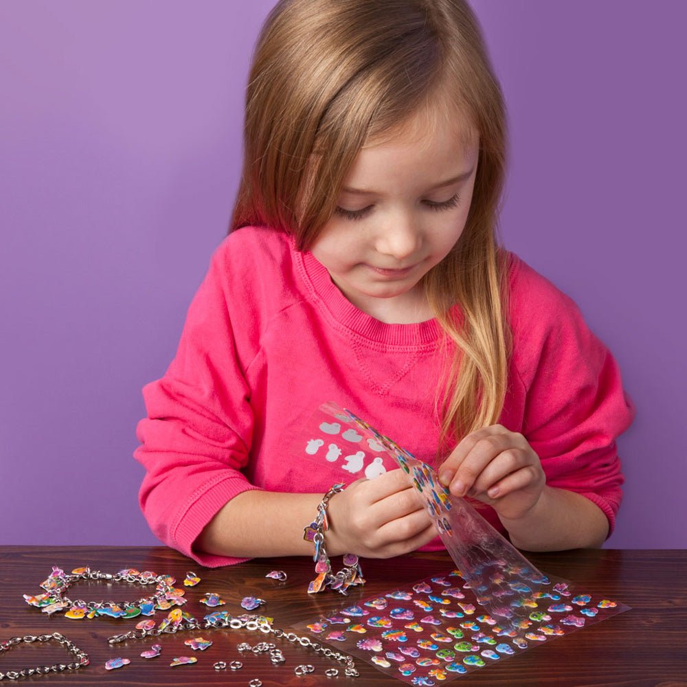 DIY Sparkle Charm Barcelets - Tools 4 Teaching