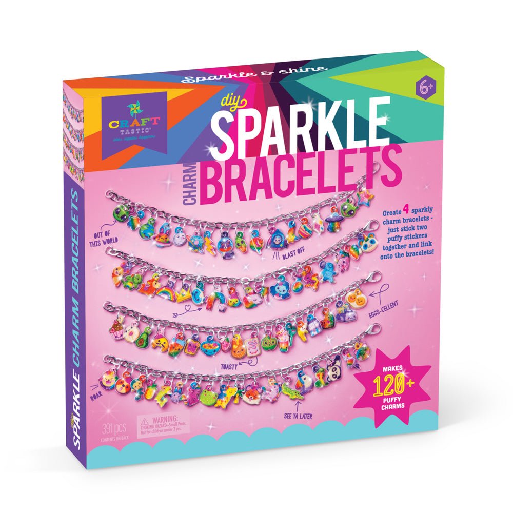 DIY Sparkle Charm Barcelets - Tools 4 Teaching